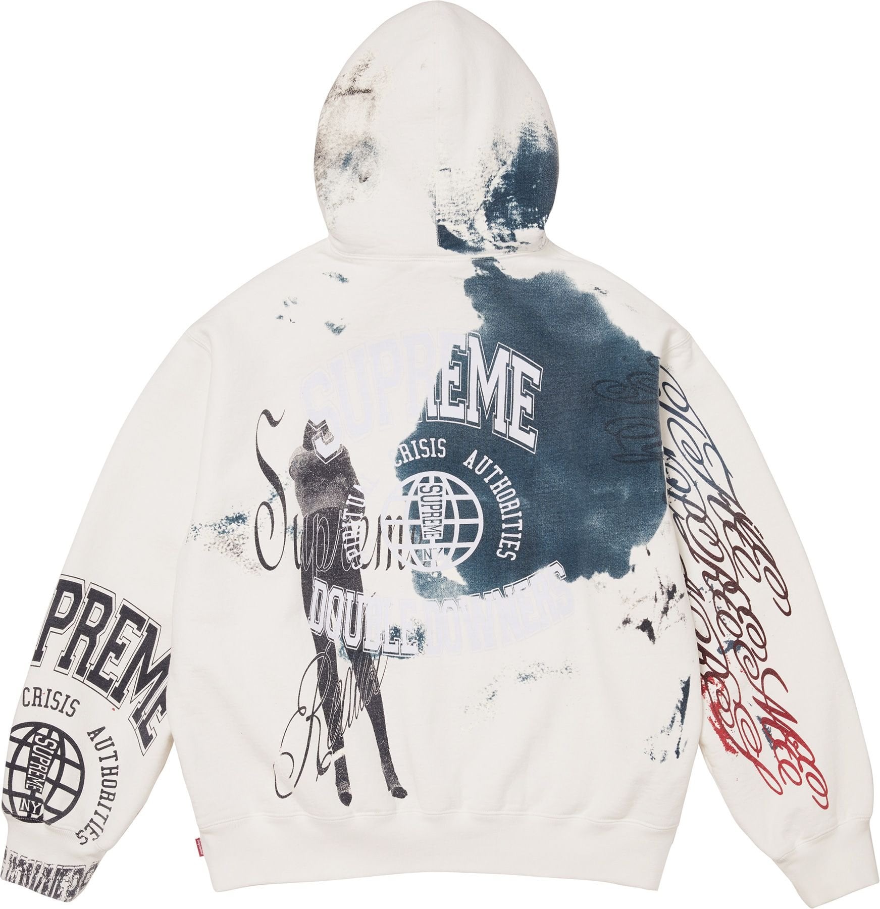 Overprint Hooded Sweatshirt view 10
